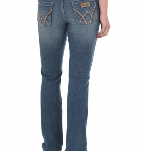 Wrangler Mae Mid Rise, Boot Cut Jean