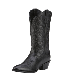 Ladies Heritage Western Boot Black