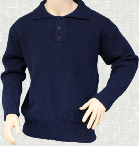 Interknit Button Work Jumper