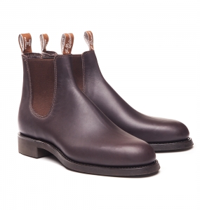 Gardener, Oiled Kip leather, rubber treaded welt sole, wide toe, H Fit