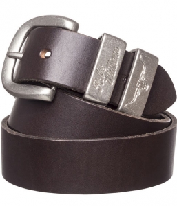 1 1/2″ 3 piece solid hide belt