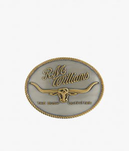 RM Williams Logo buckle