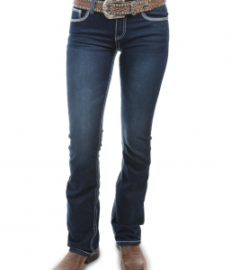 Toorallie — Portland Elastic Waist Wool-Denim Jeans (Sty. 249)
