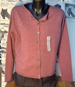 Native World Women’s Paua Shell Possum Merino Silk Cardigan