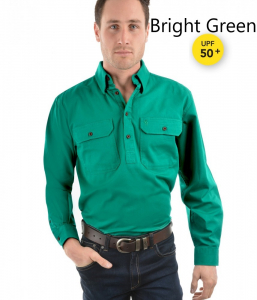 Thomas Cook  1/2 Placket Drill shirts